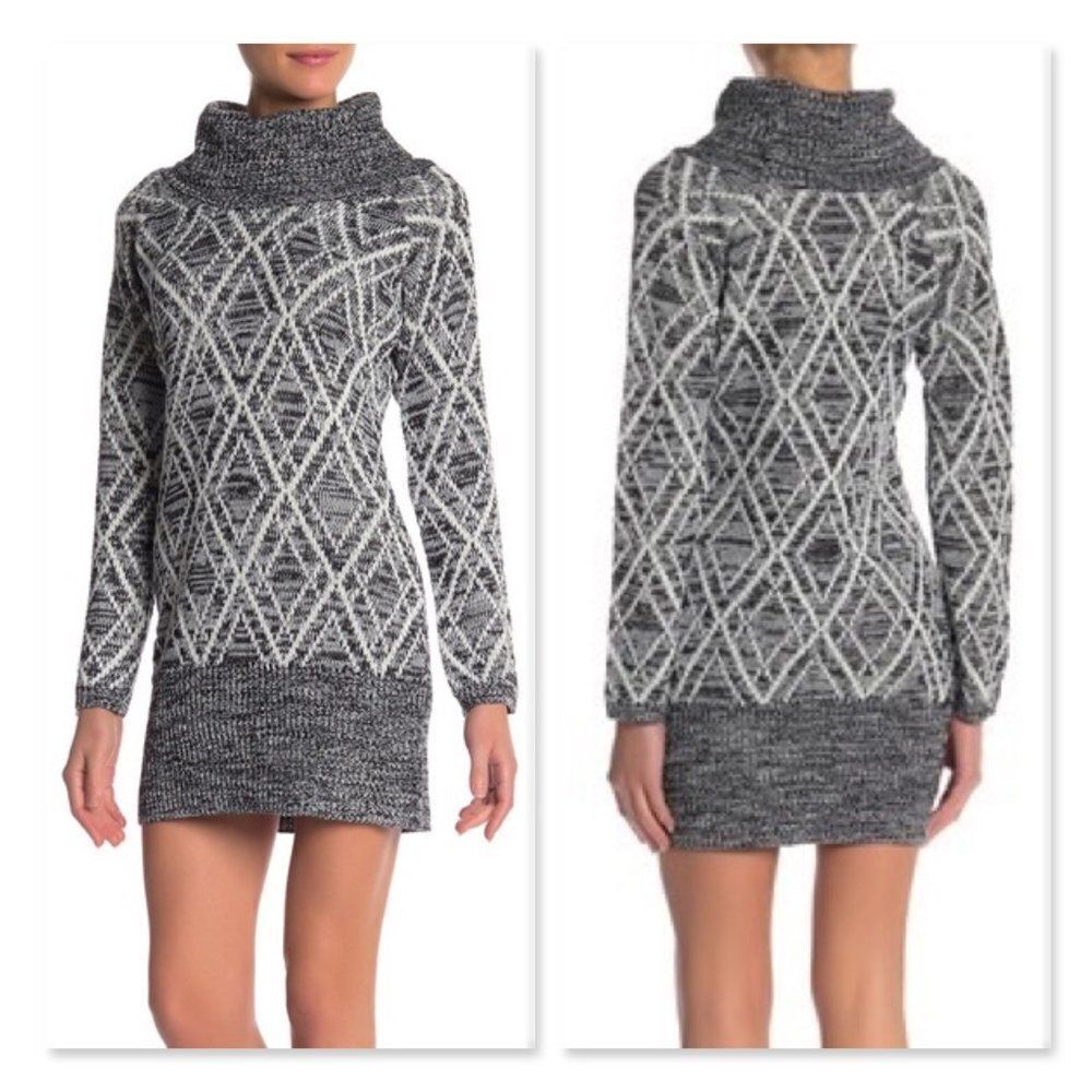 Papillon Cozy Sweater Dress sz Medium